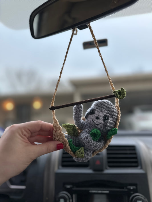 Sloth Buddy Car Hanging Decoration